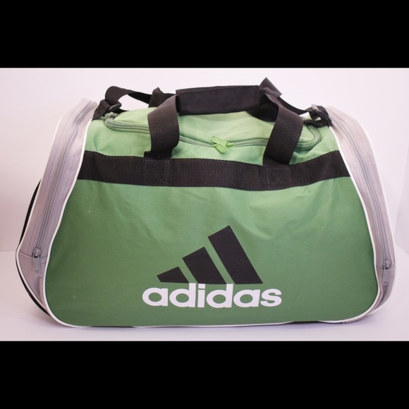 adidas gym bag green